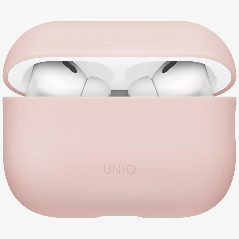 UNIQ Lino - etui silikonowe do AirPods Pro 3 różowe