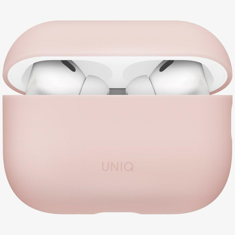 UNIQ Lino - etui silikonowe do AirPods Pro 3 różowe