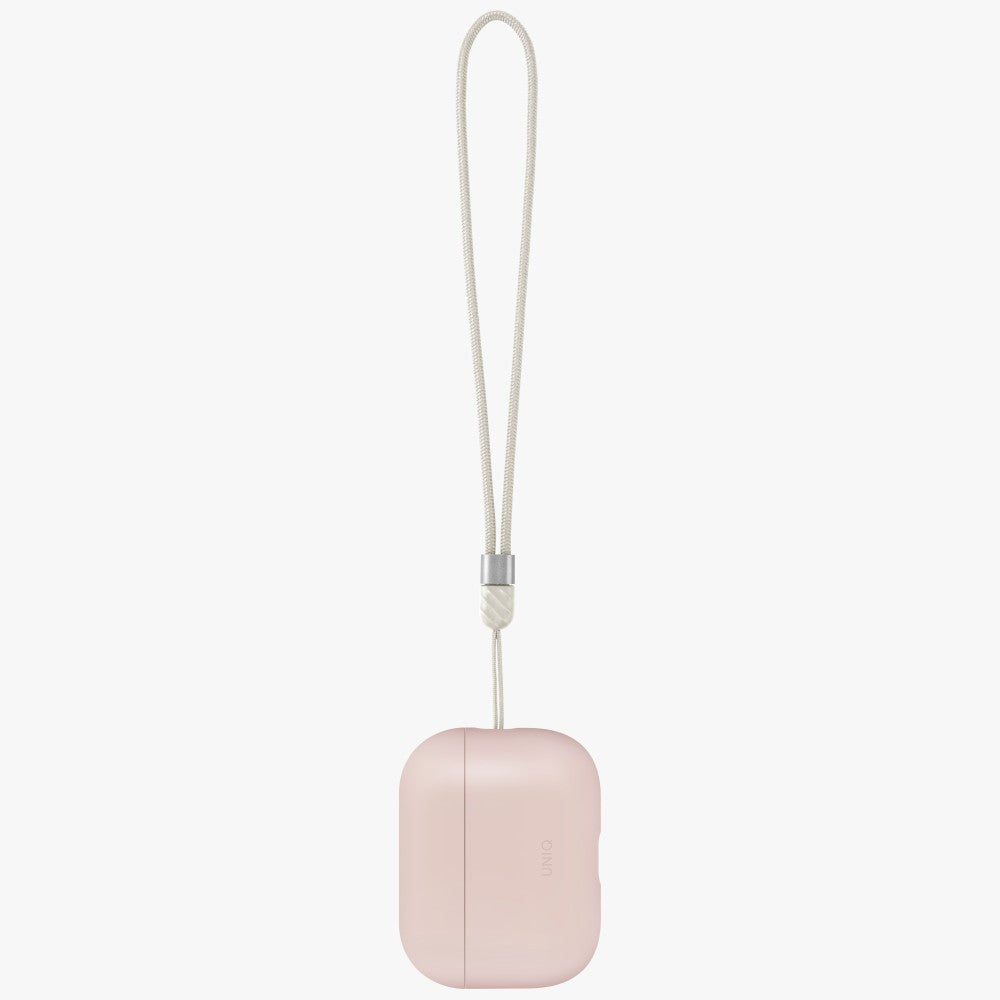 UNIQ Lino - etui silikonowe do AirPods Pro 3 różowe