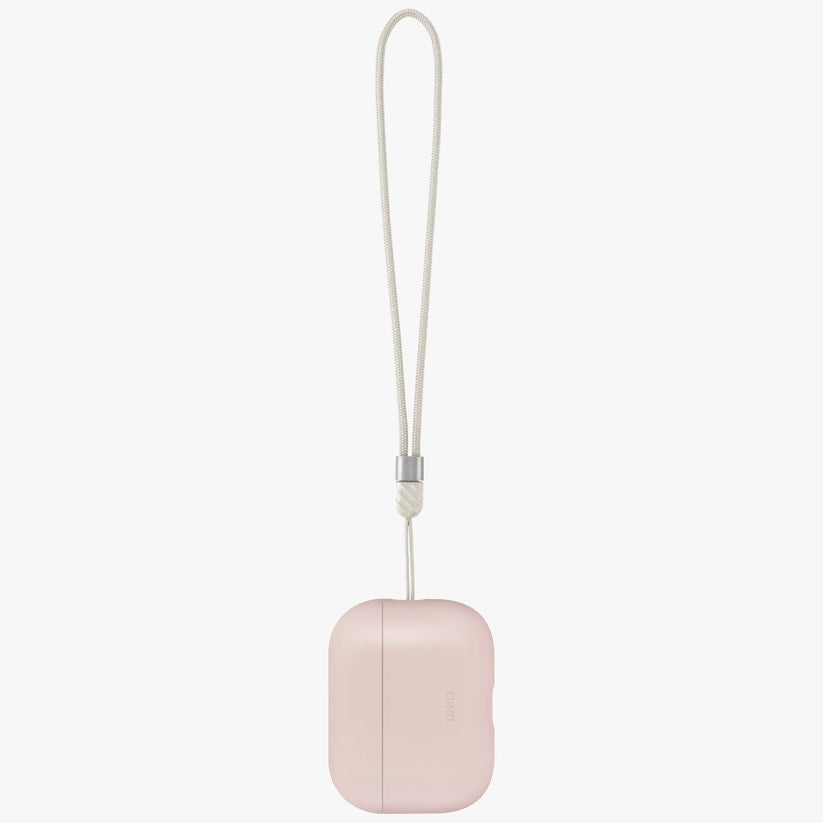 UNIQ Lino - etui silikonowe do AirPods Pro 3 różowe
