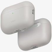 UNIQ Lino - etui silikonowe do AirPods Pro 3 beżowe
