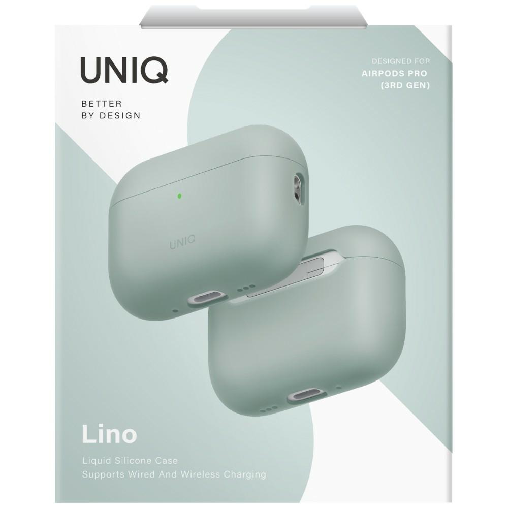 UNIQ Lino - etui silikonowe do AirPods Pro 3 zielone