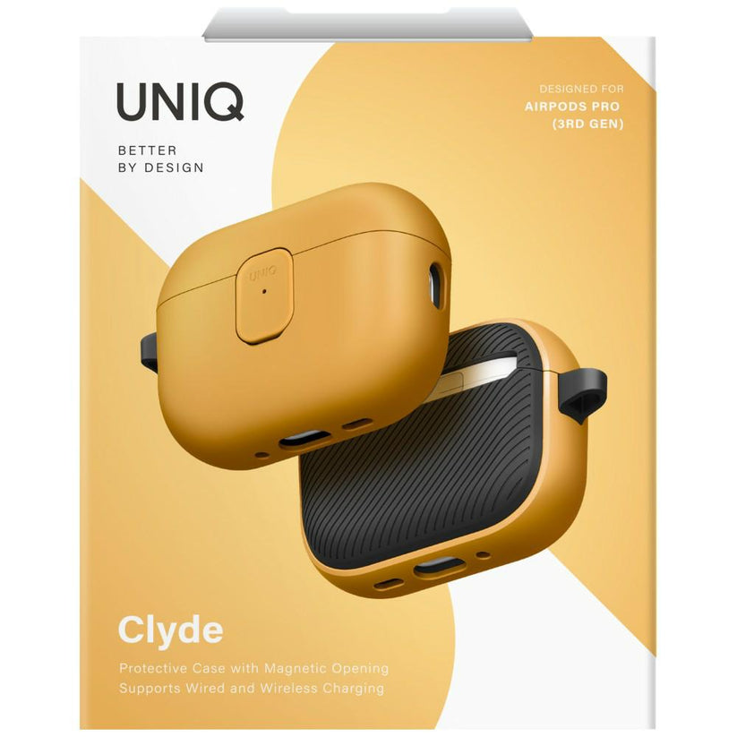 UNIQ Clyde - etui do AirPods Pro 3 żółte szare