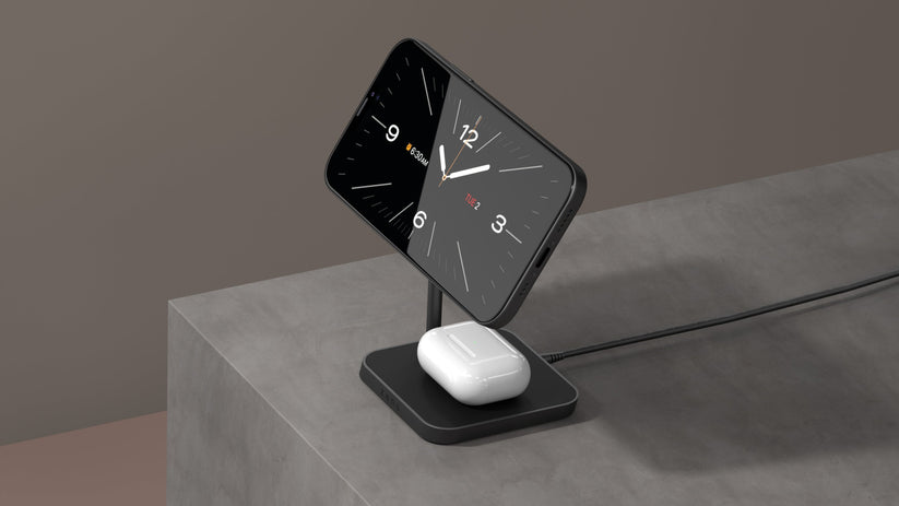 Zens Office Charger 2 - ładowarka bezprzewodowa do dwóch urządzeń Qi Magnetic 20W czarna
