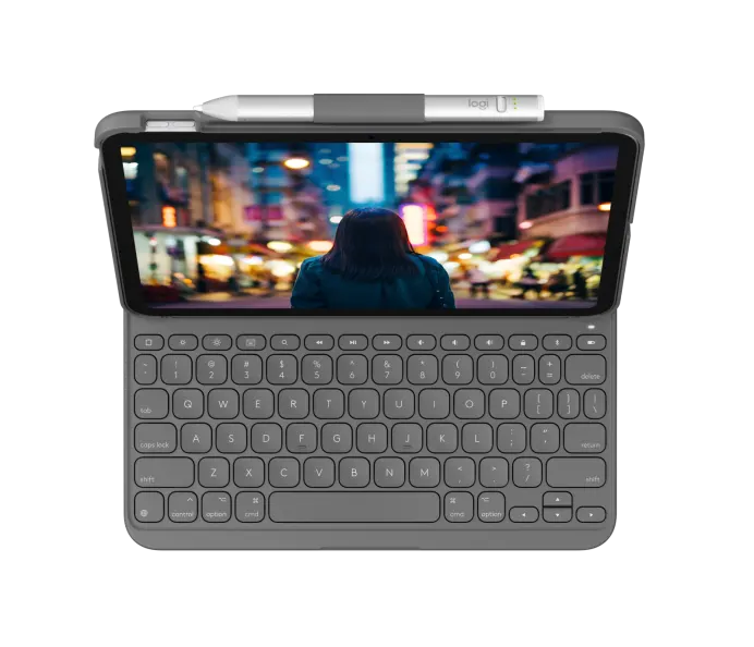 Logitech Slim Folio - etui z klawiaturą do iPad 10,9" 10 gen. (2022) 11" 11 gen. (2025)
