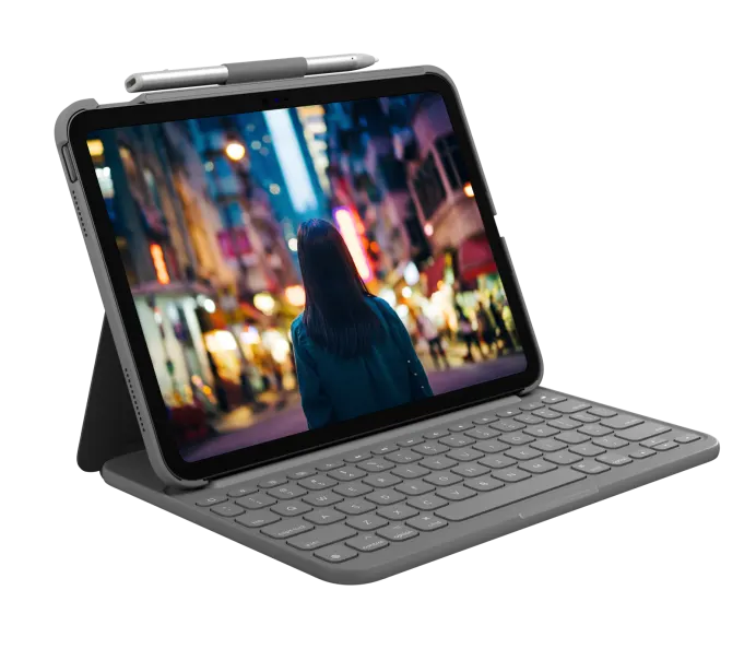 Logitech Slim Folio - etui z klawiaturą do iPad 10,9" 10 gen. (2022) 11" 11 gen. (2025)