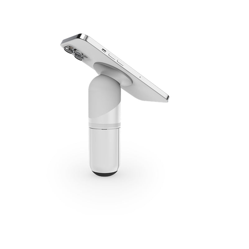 Statyw z funkcją podstawki i uchwytu STM MagPod do iPhone MagSafe biały
