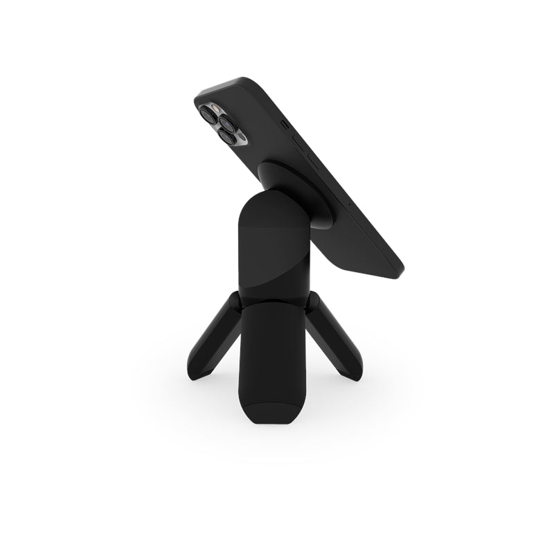 Statyw z funkcją podstawki i uchwytu STM MagPod do iPhone MagSafe czarny
