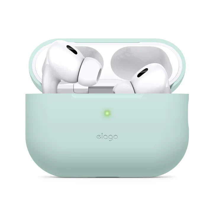 Elago AirPods Pro 2 Silicone Case - etui do AirPods Pro 2 miętowe