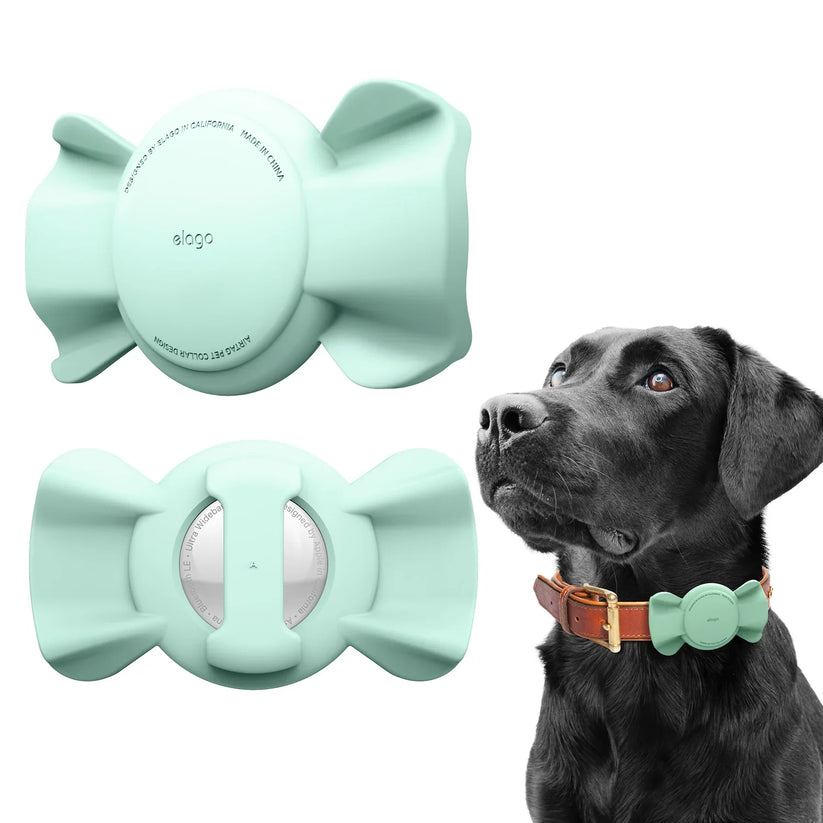 Elago Airtag Pet Collar Case - etui na obrożę miętowe