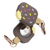 Elago AirTag Ice Cream Case - etui do AirTag brązowe