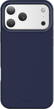 Prodigee Aluminium Edge - etui z MagSafe do iPhone 17 Pro granatowe