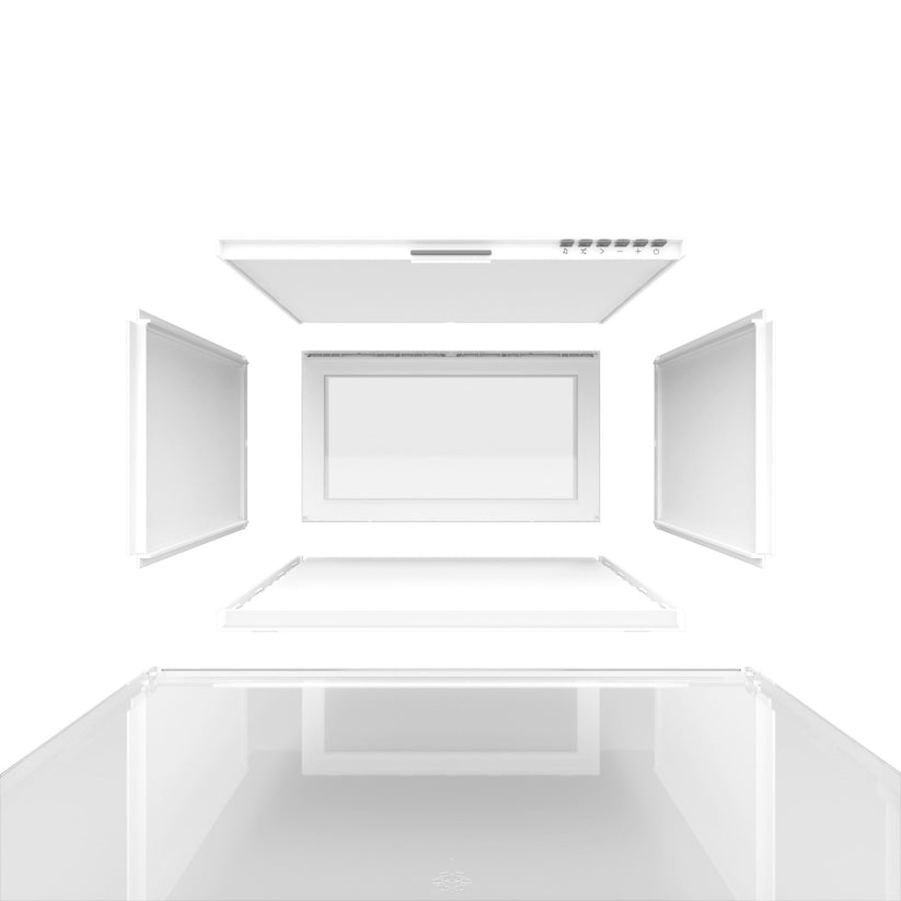Nanoleaf x Fantaqi EXPO Smart LED Display Case Starter Pack - witryna z podświetleniem LED 38cm x 29cm x 22cm (4 sztuki)