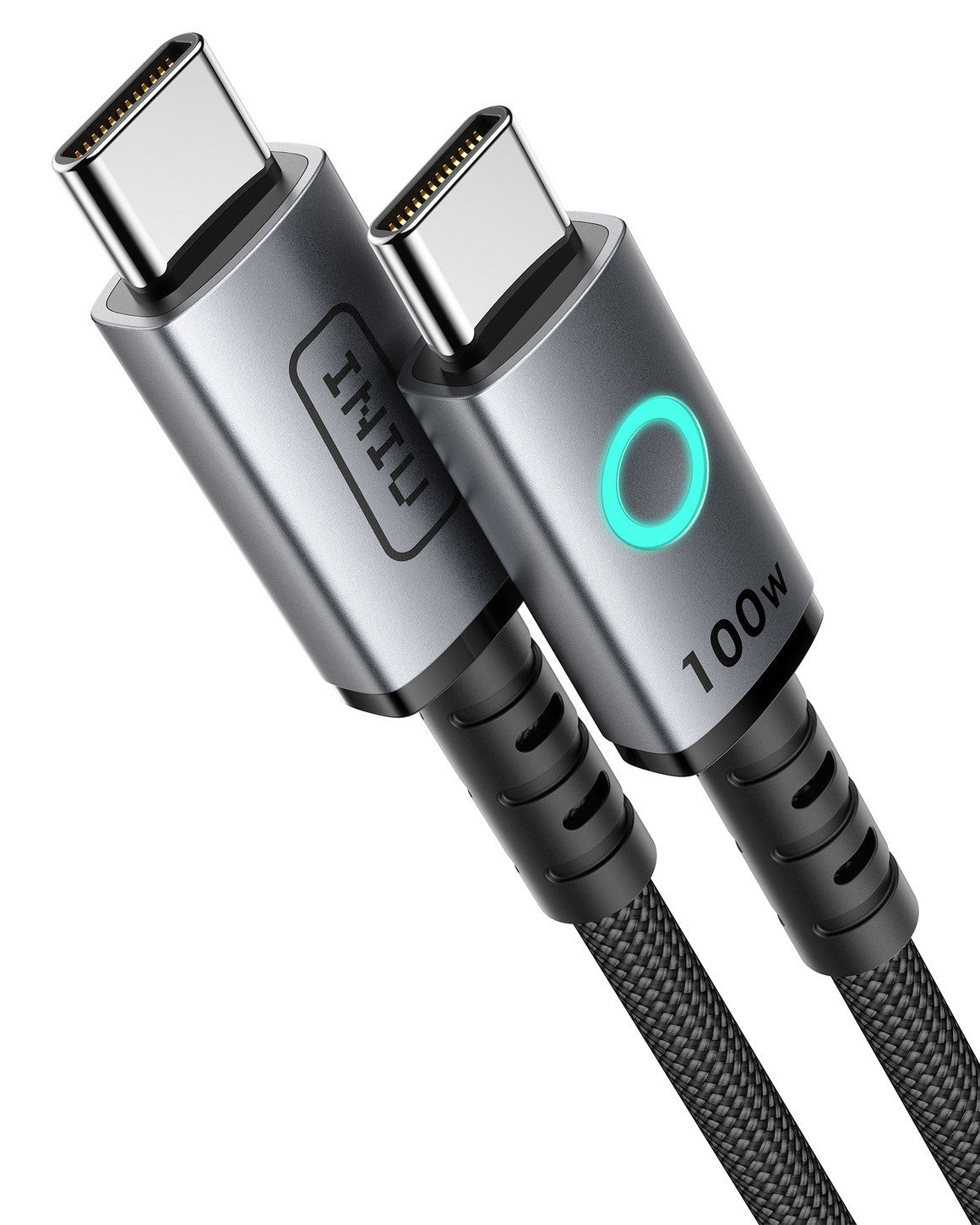 INIU Leopard Magnetic Cable - kabel magnetyczny 100W 1,2m czarny