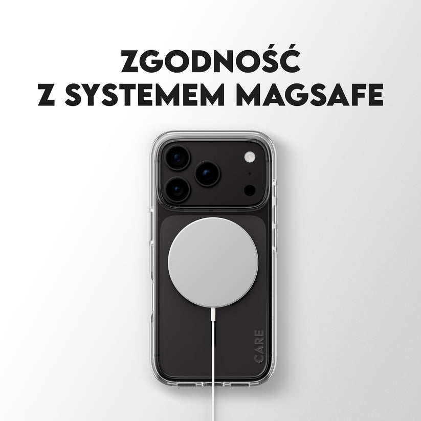 Care by PanzerGlass Urban Explorer Case - etui z MagSafe do iphone 18 Pro/17 Pro przezroczyste/czarne