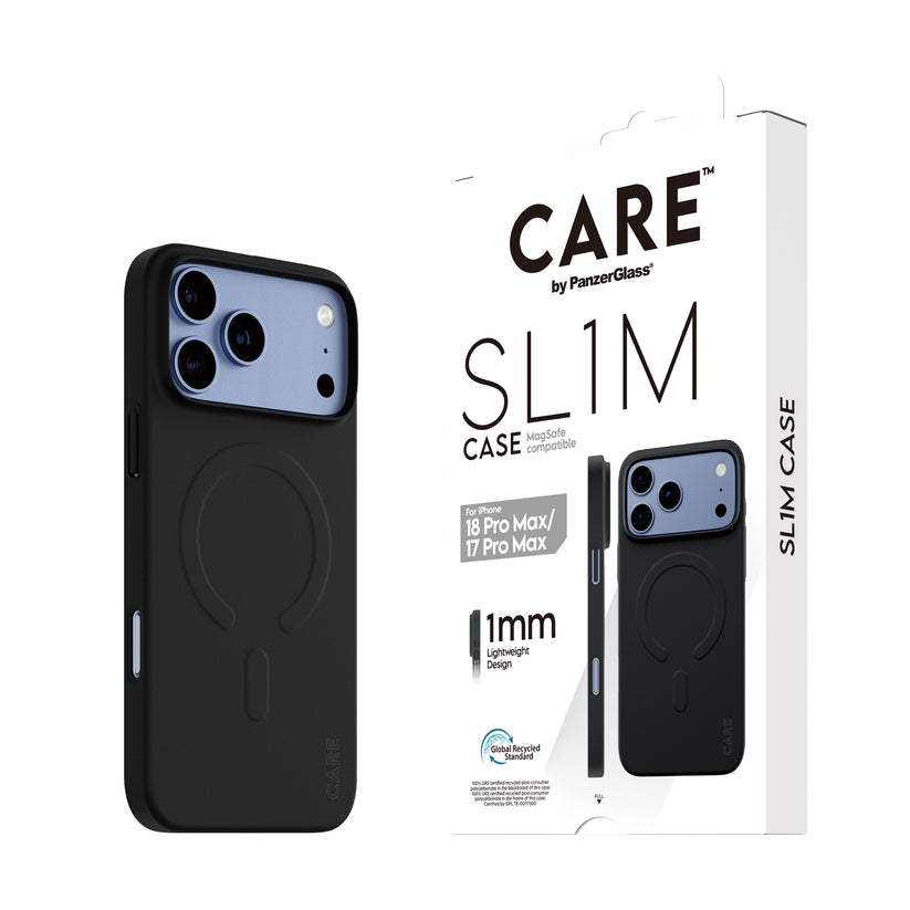 Care by PanzerGlass SL1M Case  - etui MagSafe do iPhone 18 Pro Max / 17 Pro Max czarne
