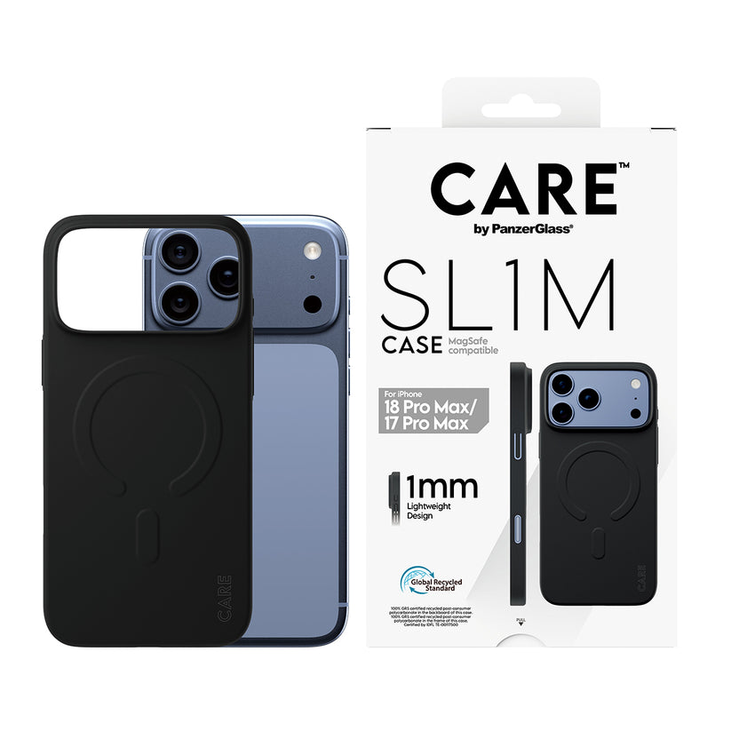 Care by PanzerGlass SL1M Case  - etui MagSafe do iPhone 18 Pro Max / 17 Pro Max czarne