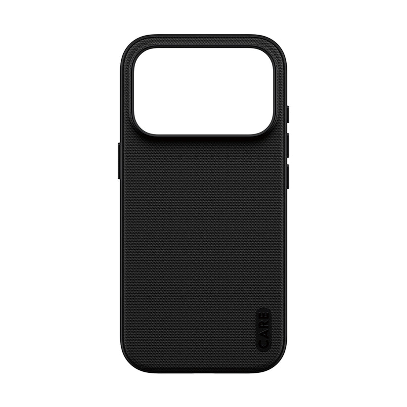 Care by PanzerGlass Fusion Fabric Case - etui Magsafe do iPhone 18 Pro/17 Pro czarne