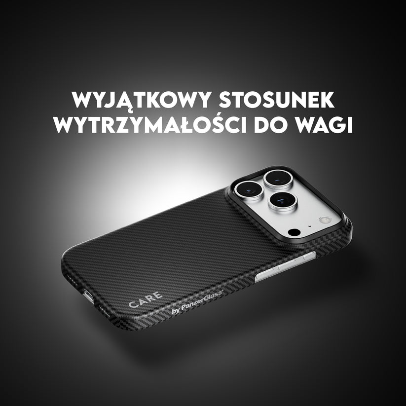Care by PanzerGlass Discovery Case - etui Magsafe do iPhone 18 Pro Max/17 Pro Max czarne