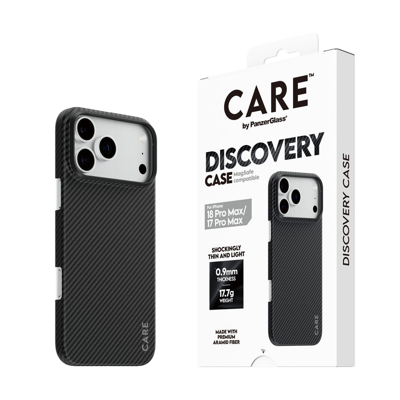 Care by PanzerGlass Discovery Case - etui Magsafe do iPhone 18 Pro Max/17 Pro Max czarne