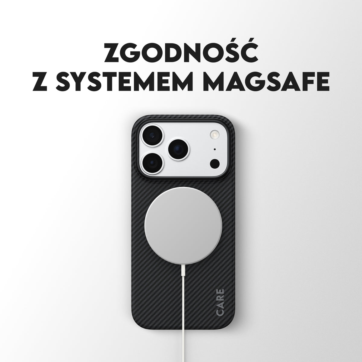 Care by PanzerGlass Discovery Case - etui Magsafe do iPhone 18 Pro / 17 Pro czarne