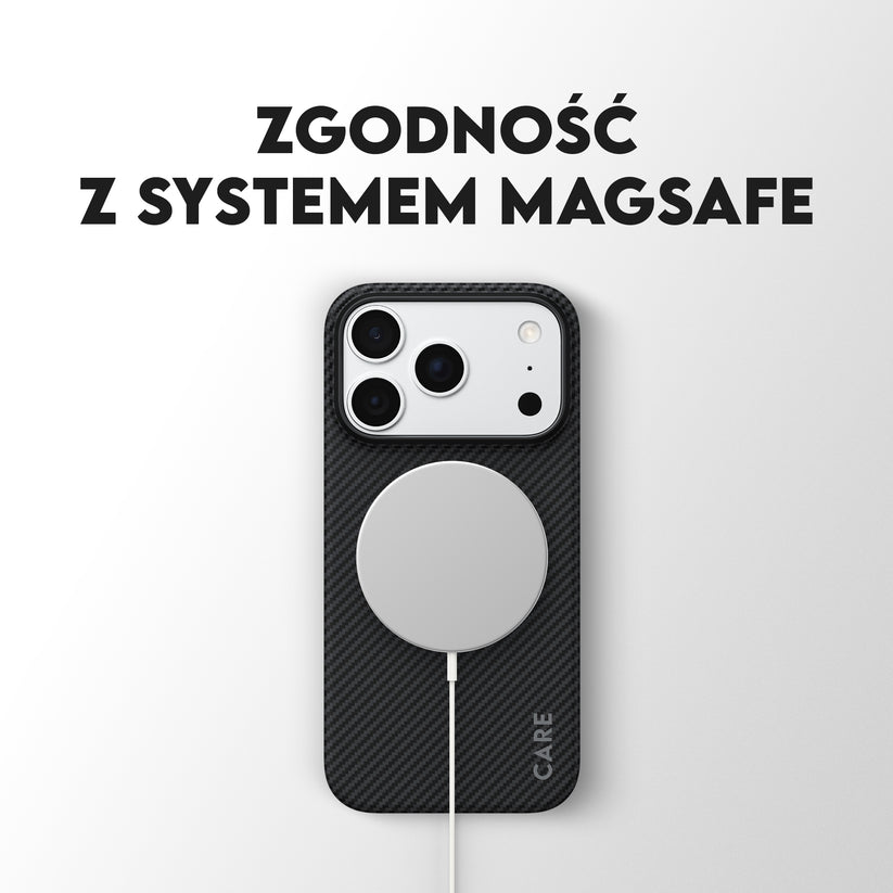 Care by PanzerGlass Discovery Case - etui Magsafe do iPhone 18 Pro / 17 Pro czarne