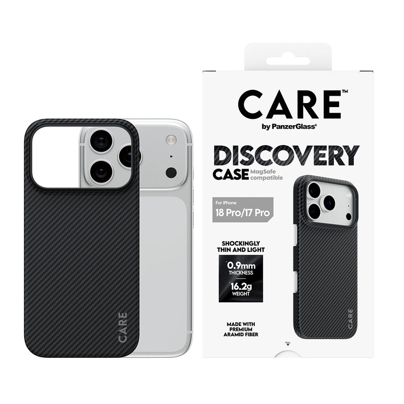 Care by PanzerGlass Discovery Case - etui Magsafe do iPhone 18 Pro / 17 Pro czarne