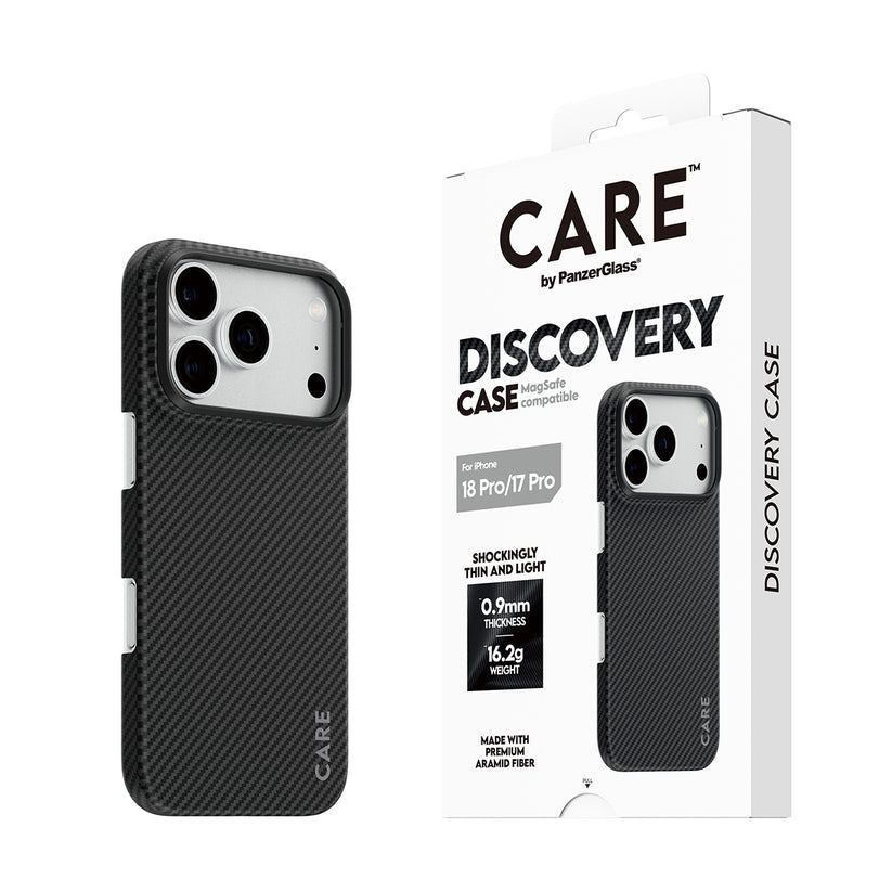 Care by PanzerGlass Discovery Case - etui Magsafe do iPhone 18 Pro / 17 Pro czarne