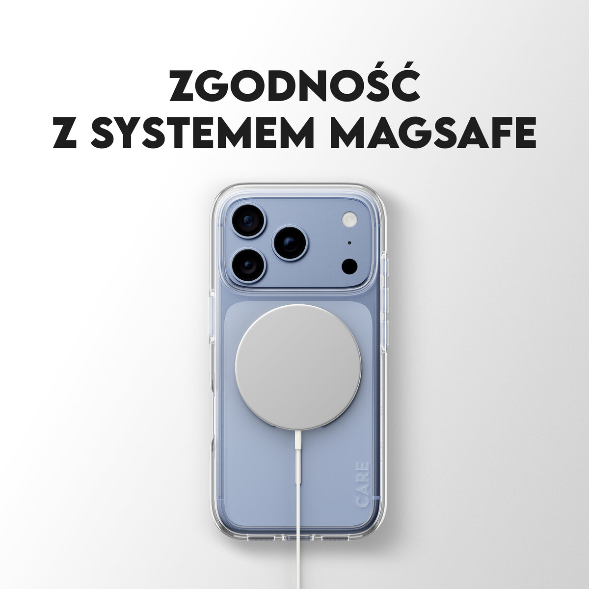 Care by PanzerGlass Urban Explorer Case - etui z MagSafe do iPhone 18 Pro/17 Pro przezroczyste/białe
