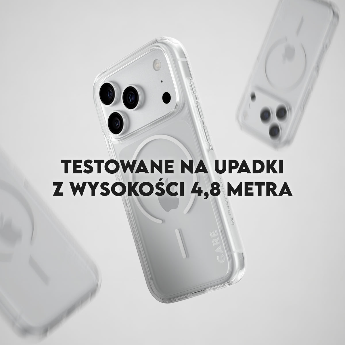 Care by PanzerGlass Urban Explorer Case - etui z MagSafe do iPhone 18 Pro Max/17 Pro Max przezroczyste/białe