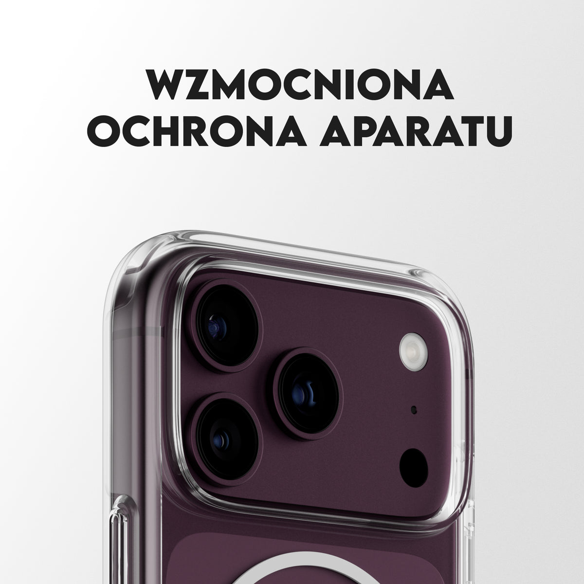 Care by PanzerGlass Urban Explorer Case - etui z MagSafe do iPhone 18 Pro Max/17 Pro Max przezroczyste/białe