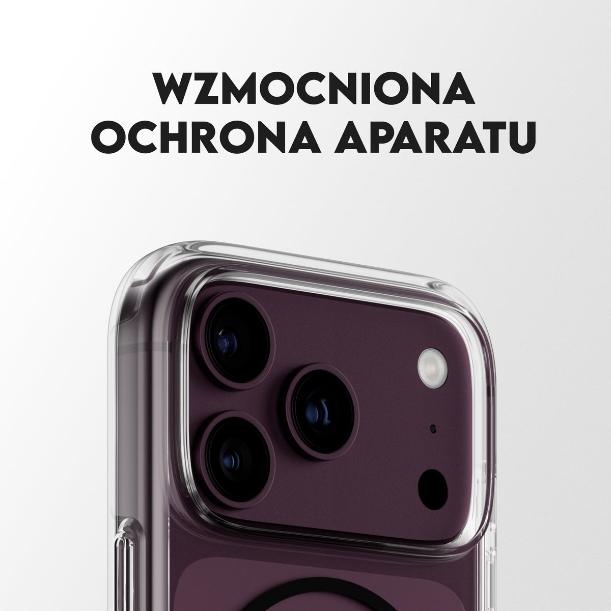Care by PanzerGlass Urban Explorer Case - etui z MagSafe do iPhone 18 Pro Max/17 Pro Max przezroczyste/czarne