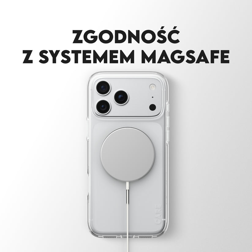 Care by PanzerGlass Urban Explorer Case - etui z MagSafe do iPhone 18 Pro Max/17 Pro Max przezroczyste/czarne
