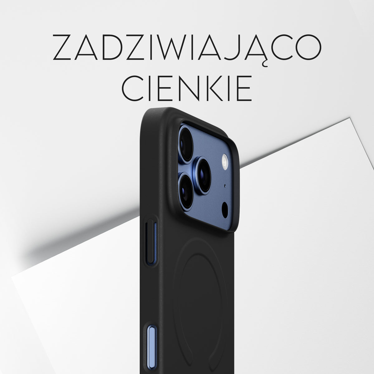 Care by PanzerGlass SL1M Case  - etui MagSafe do iPhone 18 Pro / 17 Pro czarne
