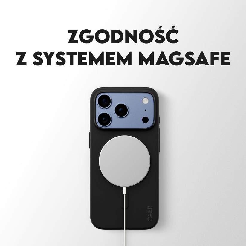 Care by PanzerGlass SL1M Case  - etui MagSafe do iPhone 18 Pro / 17 Pro czarne