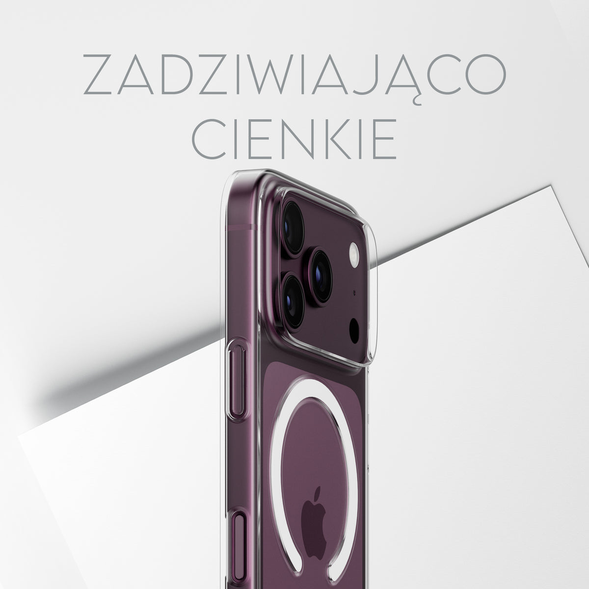 Care by PanzerGlass SL1M Case  - etui MagSafe do iPhone 18 Pro Max / 17 Pro Max przezroczyste