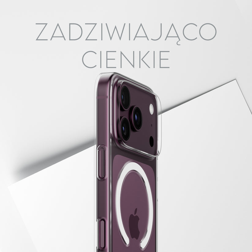 Care by PanzerGlass SL1M Case  - etui MagSafe do iPhone 18 Pro Max / 17 Pro Max przezroczyste