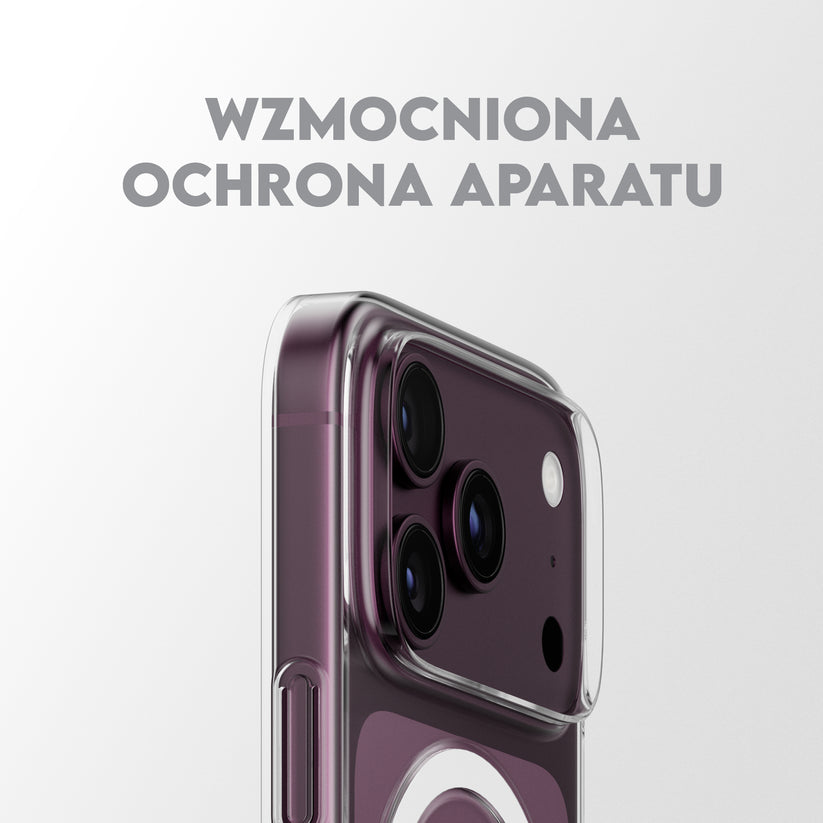 Care by PanzerGlass SL1M Case  - etui MagSafe do iPhone 18 Pro Max / 17 Pro Max przezroczyste