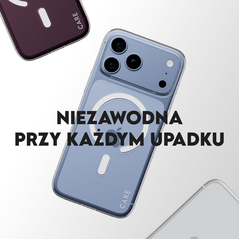 Care by PanzerGlass SL1M Case  - etui MagSafe do iPhone 18 Pro Max / 17 Pro Max przezroczyste