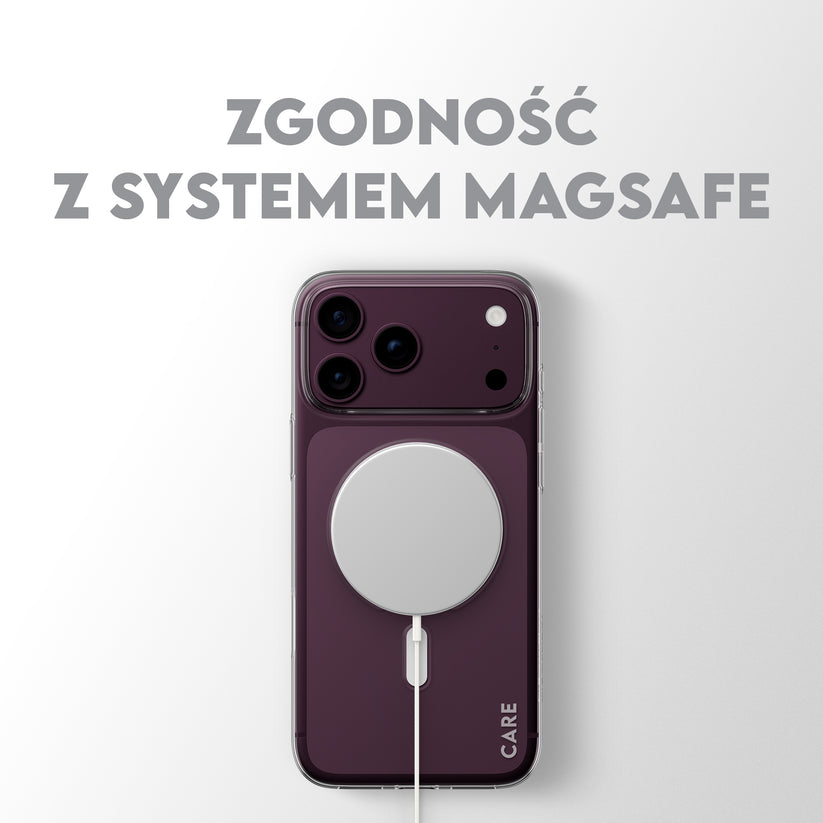 Care by PanzerGlass SL1M Case  - etui MagSafe do iPhone 18 Pro Max / 17 Pro Max przezroczyste