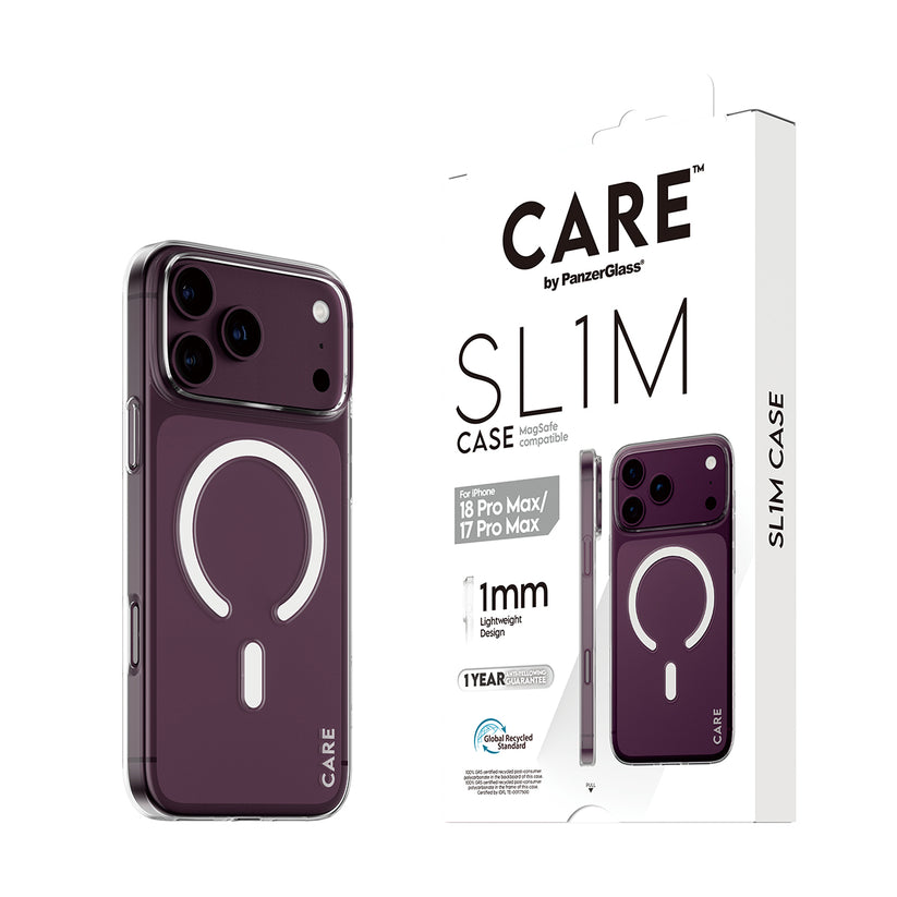 Care by PanzerGlass SL1M Case  - etui MagSafe do iPhone 18 Pro Max / 17 Pro Max przezroczyste