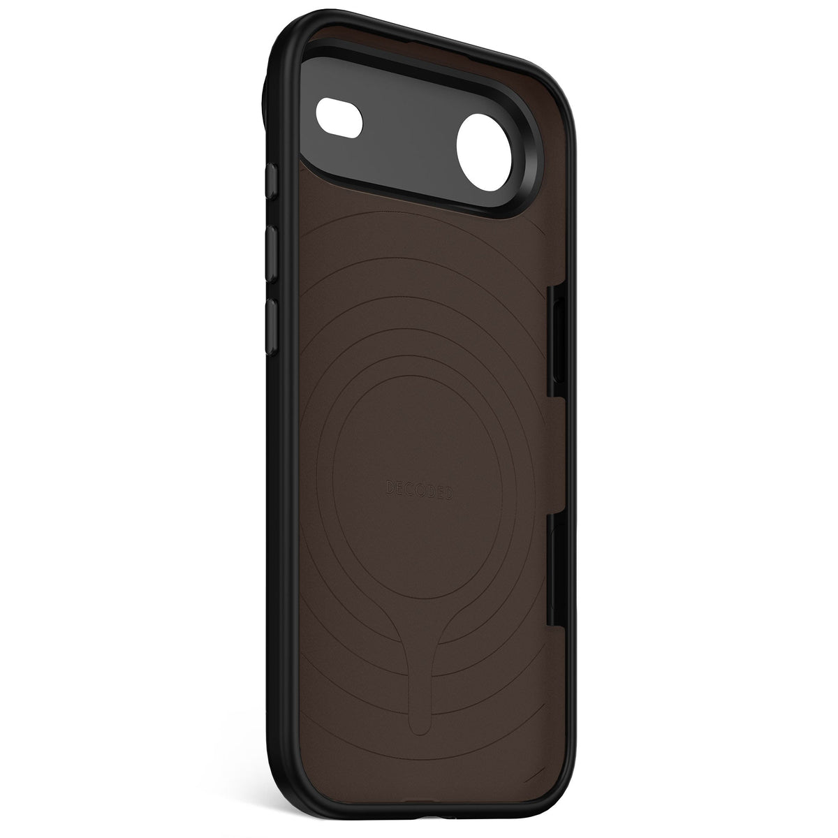 Decoded AntiMicrobial Silicone Backcover - silikonowa obudowa ochronna do iPhone Air kompatybilna z MagSafe phantom black