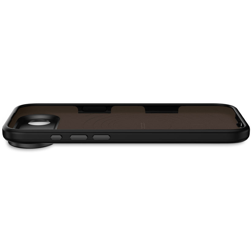 Decoded AntiMicrobial Silicone Backcover - silikonowa obudowa ochronna do iPhone Air kompatybilna z MagSafe phantom black