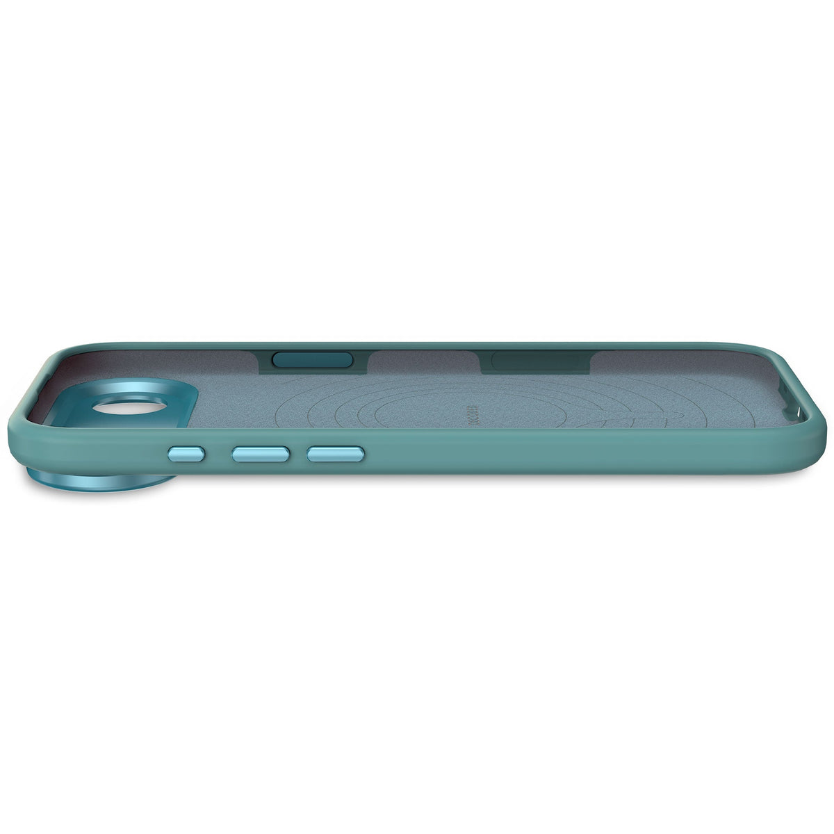Decoded AntiMicrobial Silicone Backcover - silikonowa obudowa ochronna do iPhone Air kompatybilna z MagSafe retro blue
