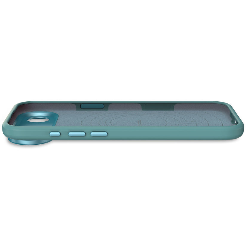 Decoded AntiMicrobial Silicone Backcover - silikonowa obudowa ochronna do iPhone Air kompatybilna z MagSafe retro blue