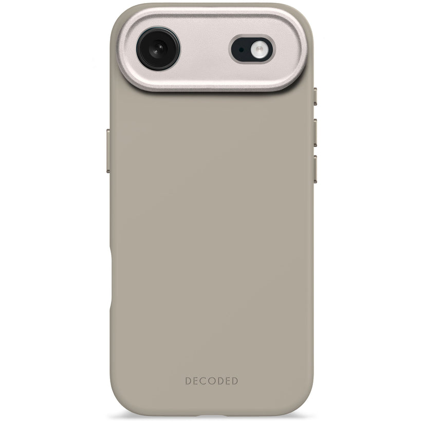 Decoded AntiMicrobial Silicone Backcover - silikonowa obudowa ochronna do iPhone Air kompatybilna z MagSafe soft taupe