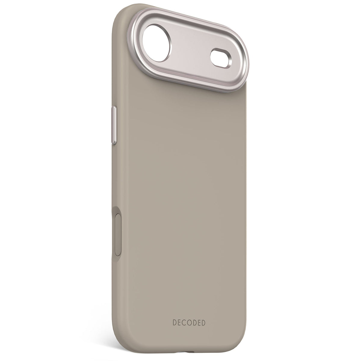 Decoded AntiMicrobial Silicone Backcover - silikonowa obudowa ochronna do iPhone Air kompatybilna z MagSafe soft taupe