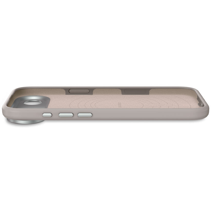 Decoded AntiMicrobial Silicone Backcover - silikonowa obudowa ochronna do iPhone Air kompatybilna z MagSafe soft taupe