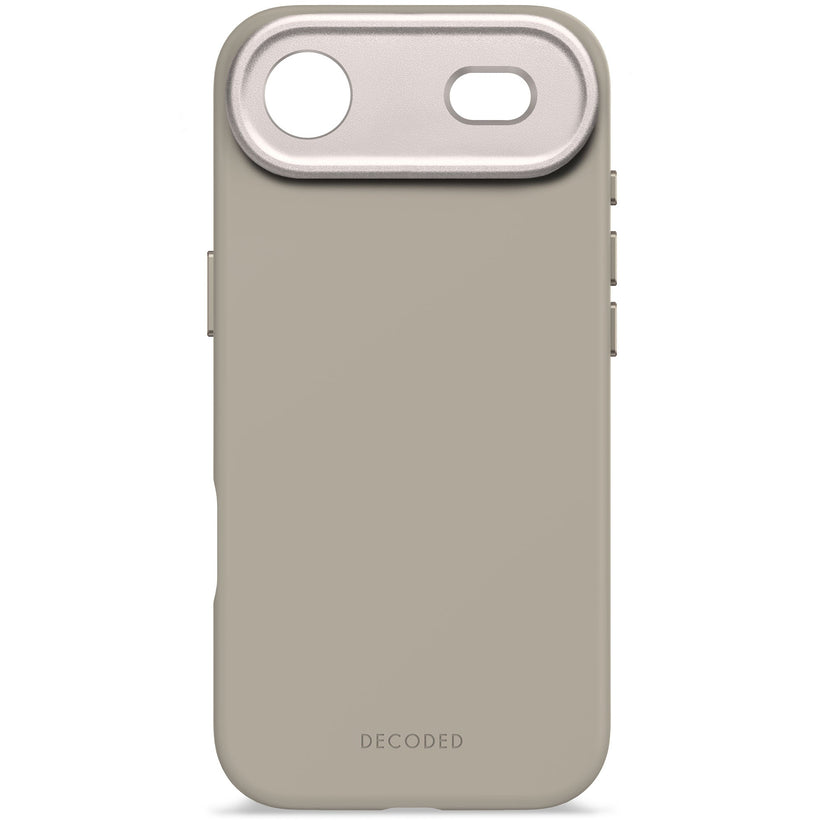 Decoded AntiMicrobial Silicone Backcover - silikonowa obudowa ochronna do iPhone Air kompatybilna z MagSafe soft taupe