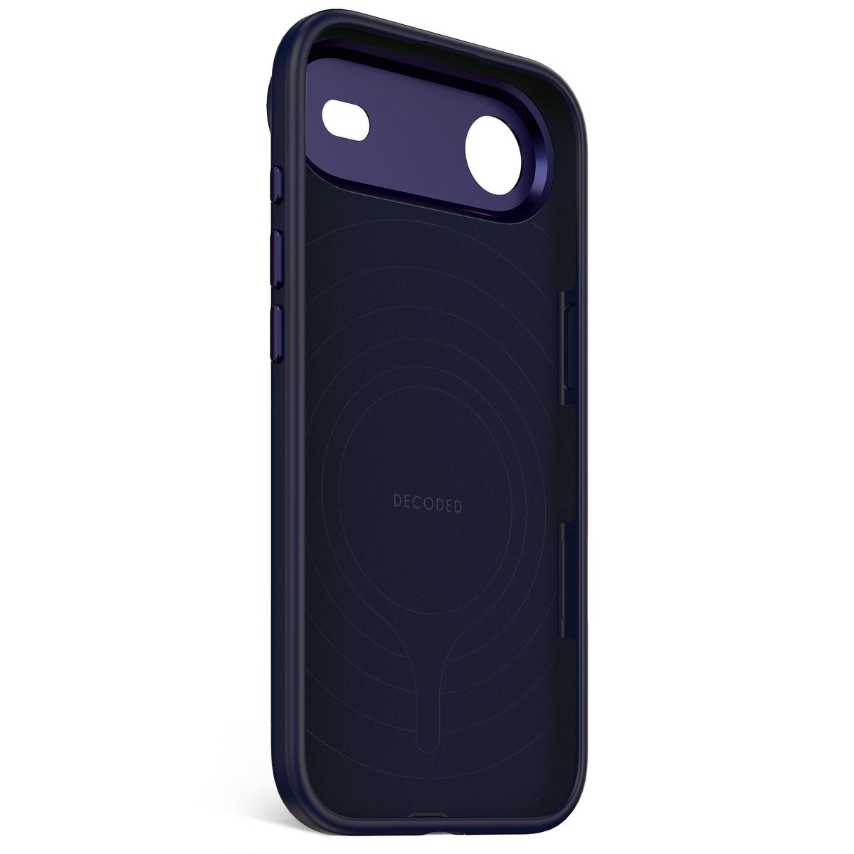 Decoded AntiMicrobial Silicone Backcover - silikonowa obudowa ochronna do iPhone Air kompatybilna z MagSafe true navy